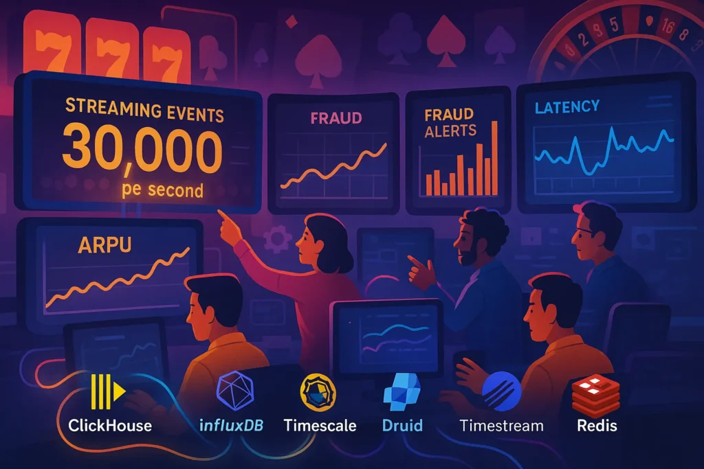 Time-Series Databases Compared for iGaming Telemetry - Main Image
