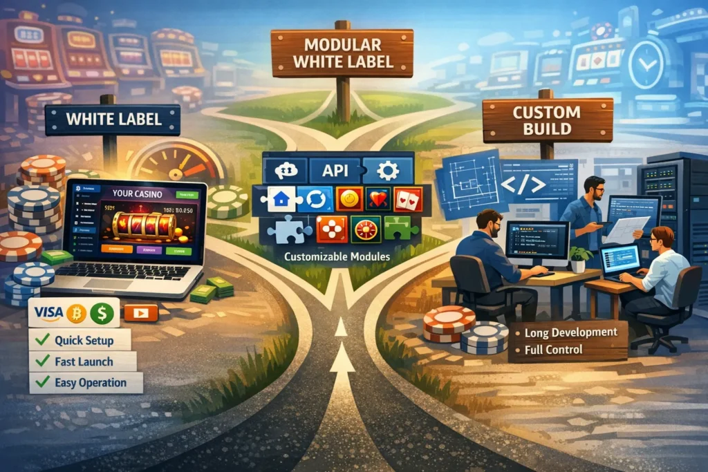 White Label vs Custom Casino: How to Choose - Main Image