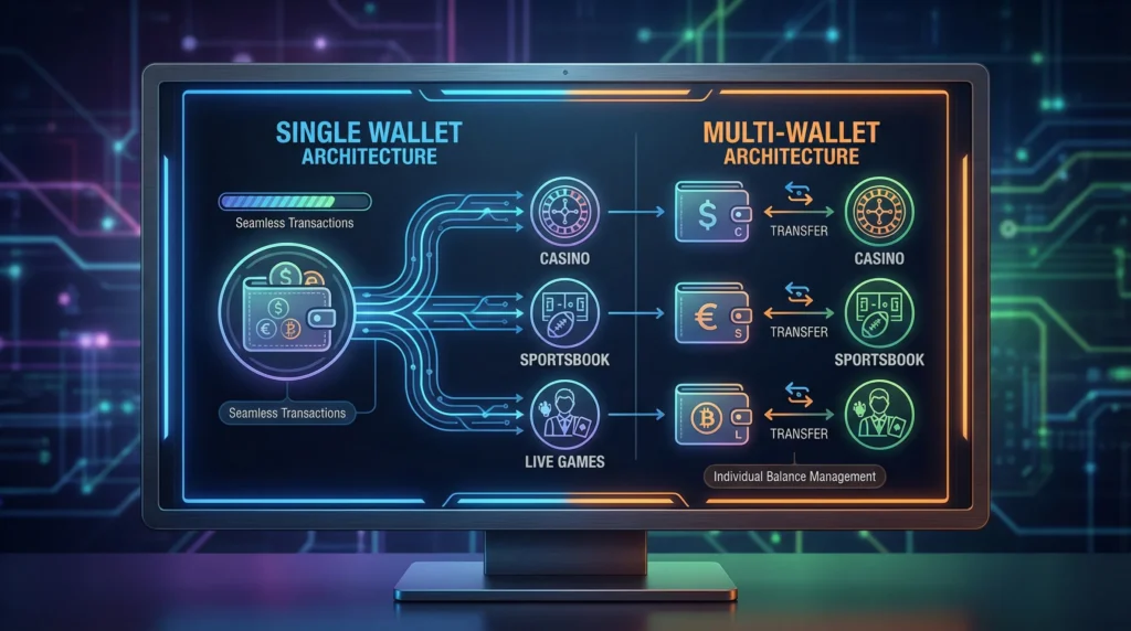 Casino Wallet Architecture: Single Wallet vs Multi-Wallet - Main Image