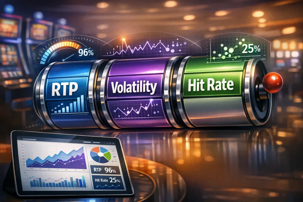 Slot Math Basics: RTP, Volatility, Hit Rate - Main Image