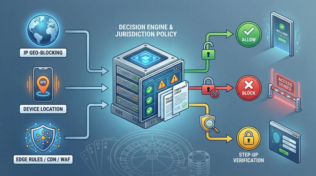 Geo-Blocking for Casinos: IP, GPS, and Edge Rules Compared - Main Image