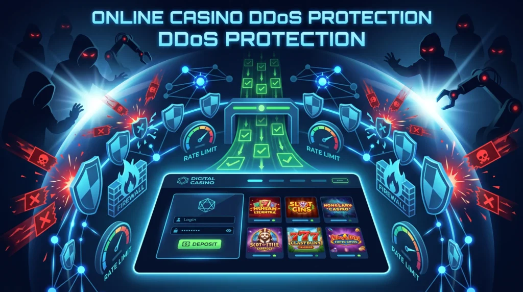 DDoS Protection for Online Casinos: A Layered Setup Guide - Main Image