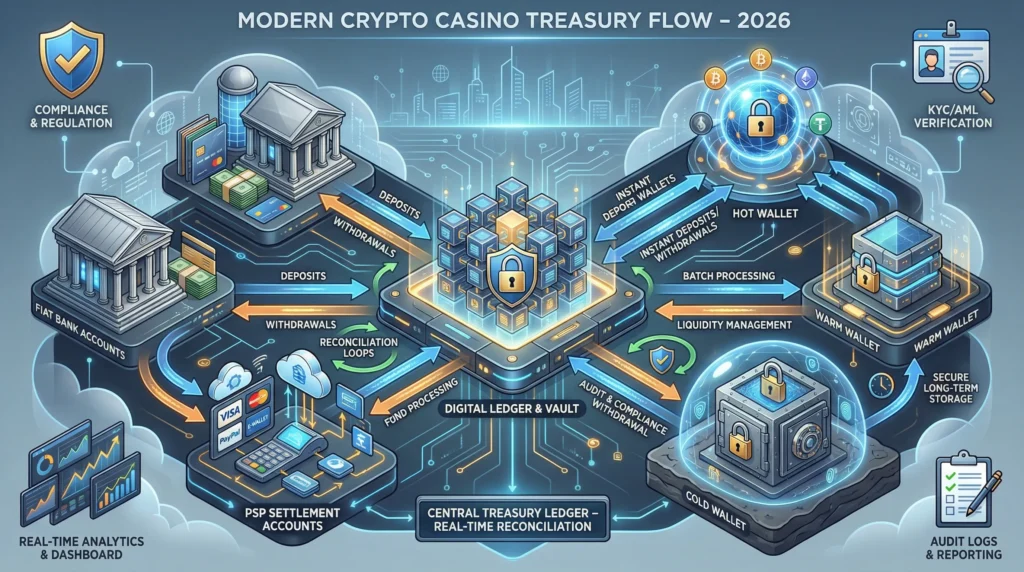 How to Build a Crypto-Ready Casino Treasury in 2026 - Main Image