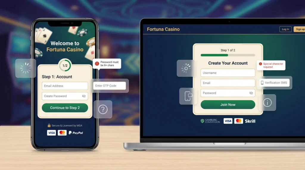 How to Reduce Registration Drop-Off on Casino Sites - Main Image