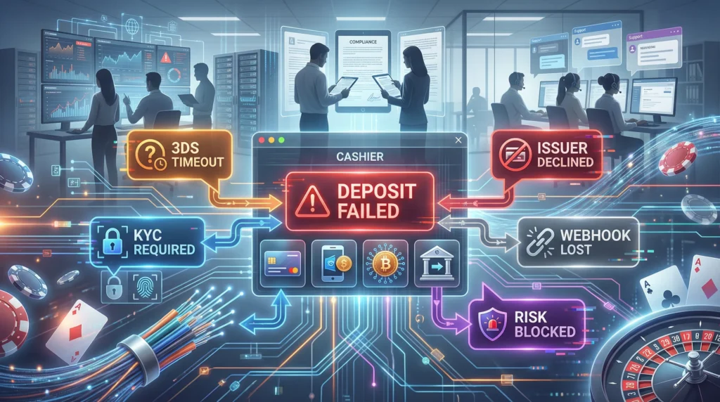 Payment Failures in iGaming: Top Causes and Fixes - Main Image