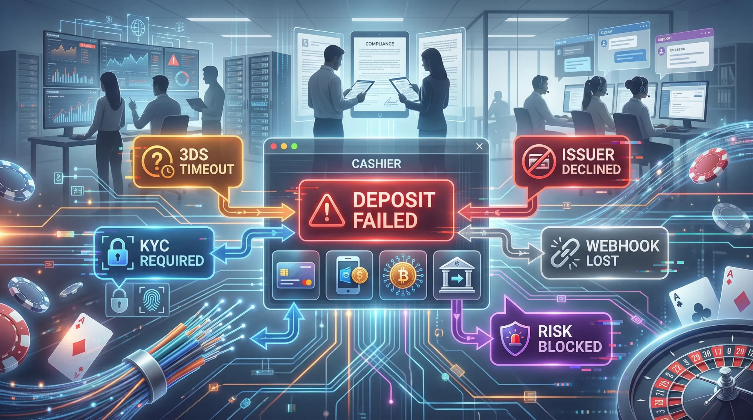 Payment Failures in iGaming: Top Causes and Fixes - Main Image