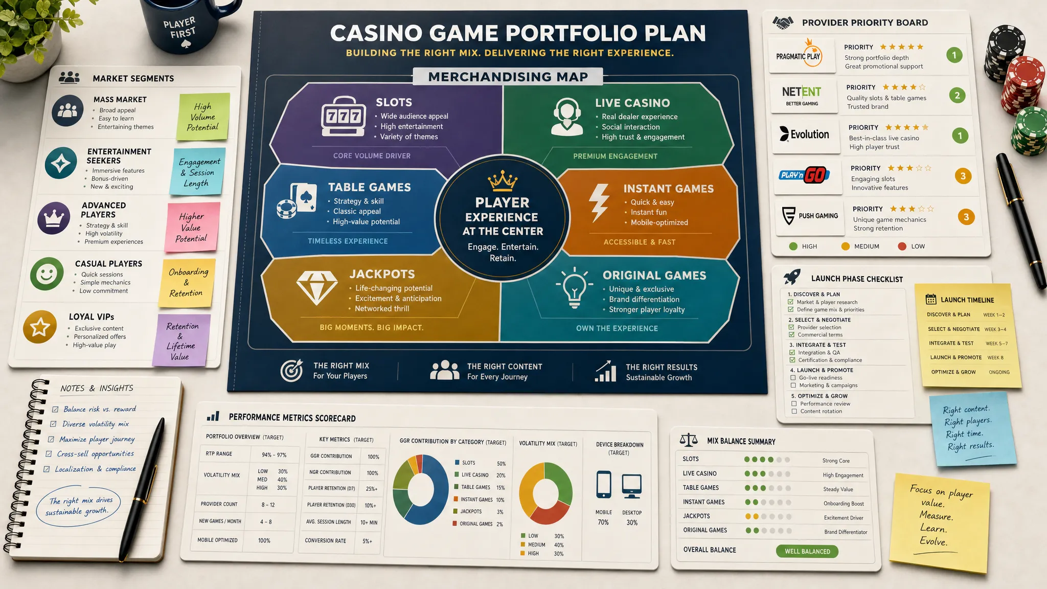 Casino Game Portfolio Strategy for New Brands - Main Image