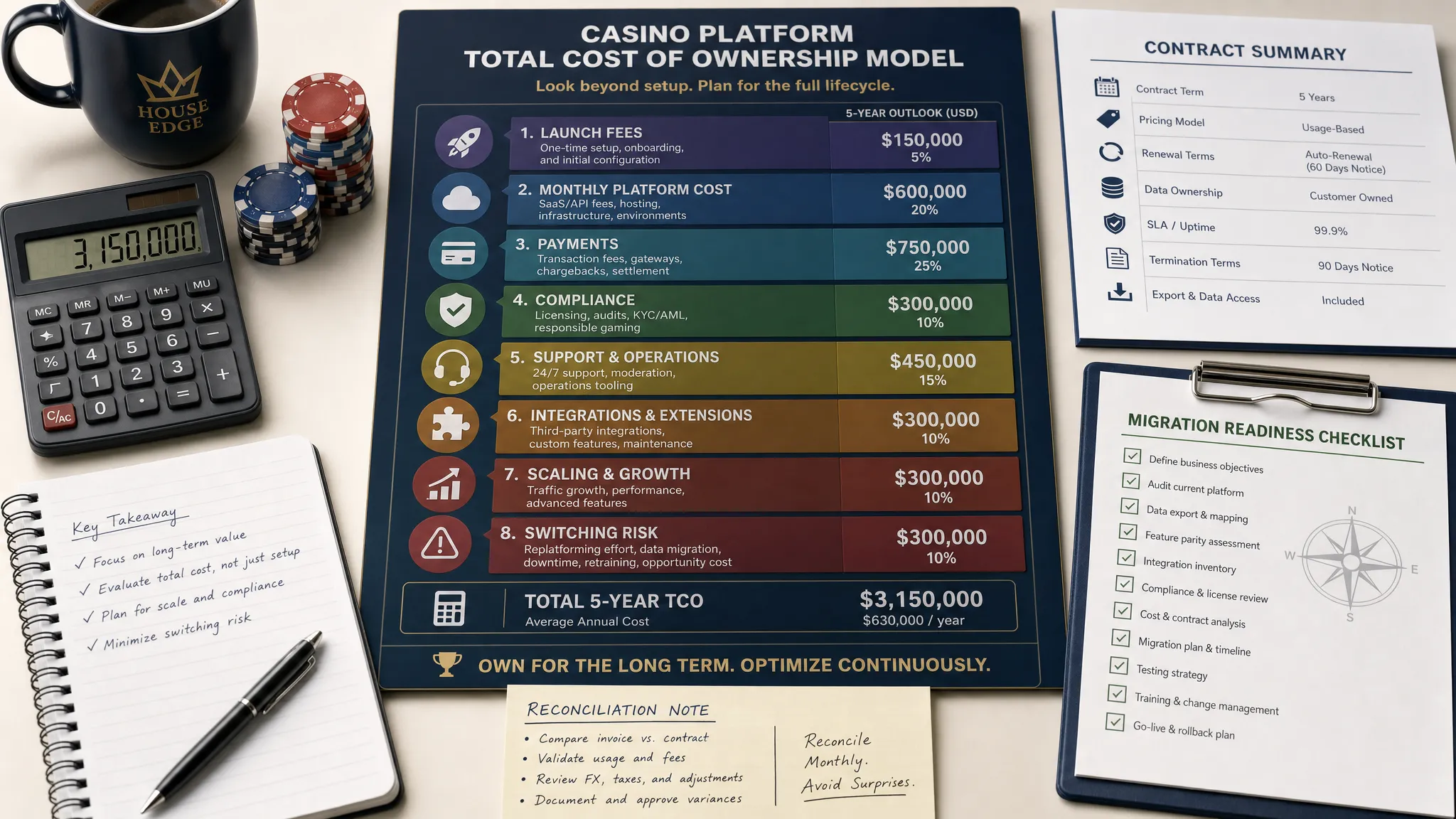 How to Choose Casino Software With Low TCO - Main Image
