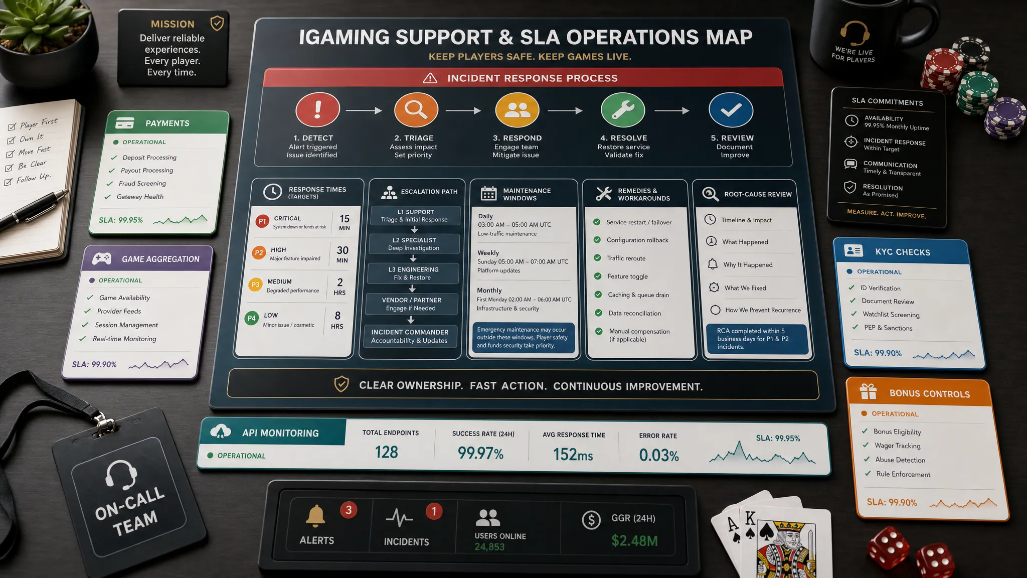 How to Evaluate Casino Platform Support and SLAs - Main Image