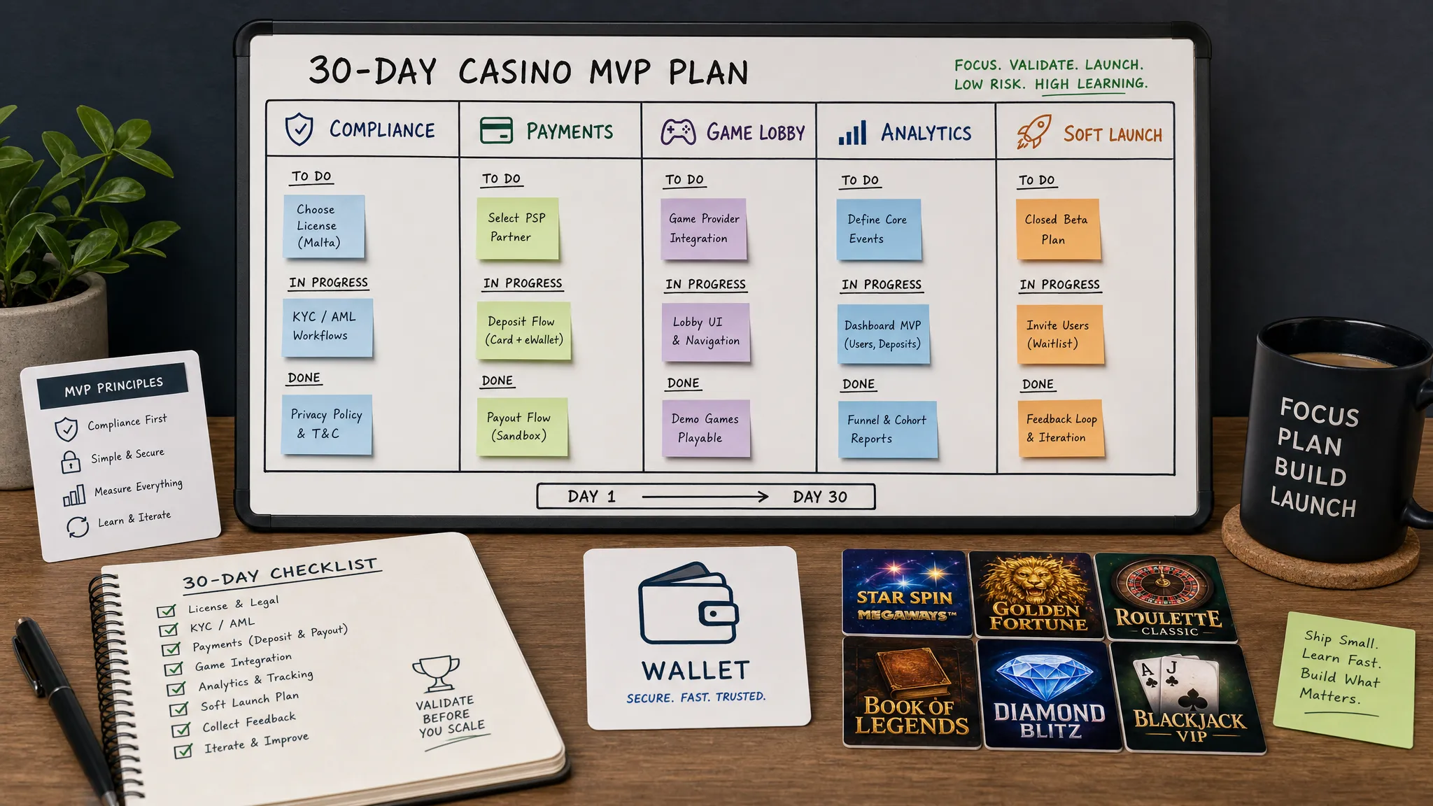 How to Launch a Casino MVP in 30 Days - Main Image
