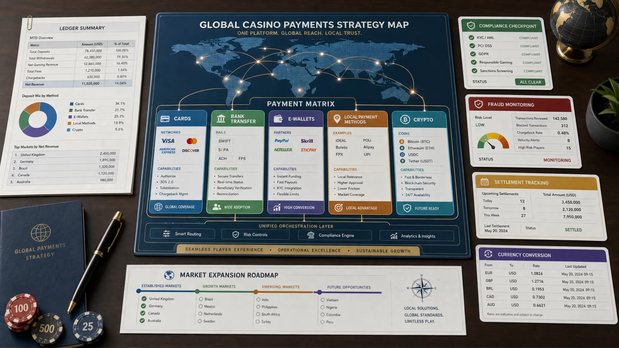 Online Casino Payments Setup for Global Markets - Main Image