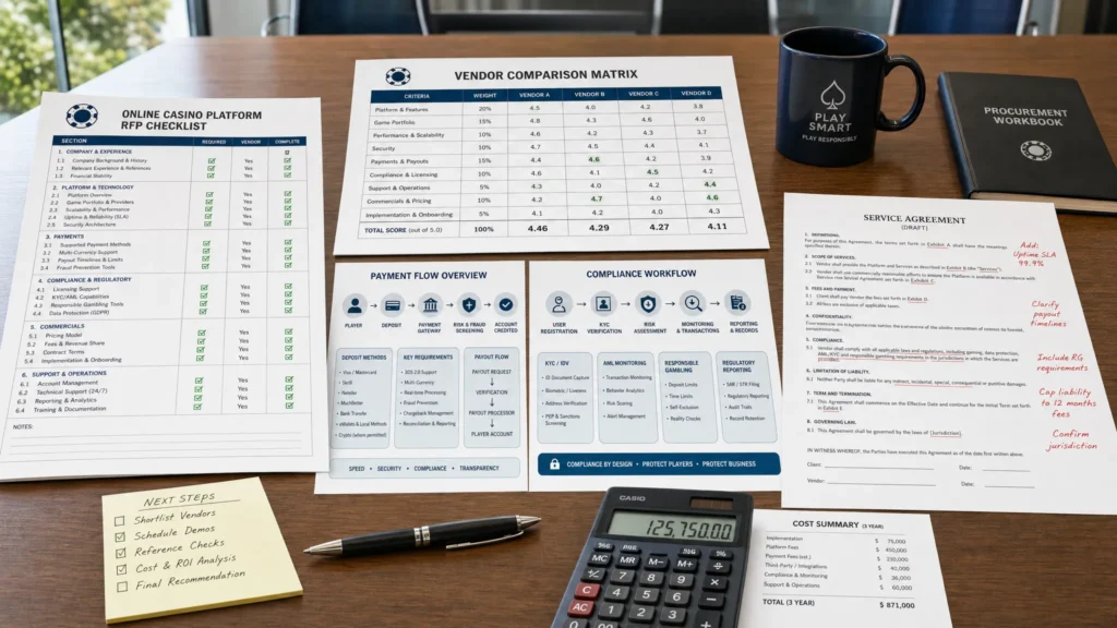 Online Casino Platform RFP Template for Operators - Main Image
