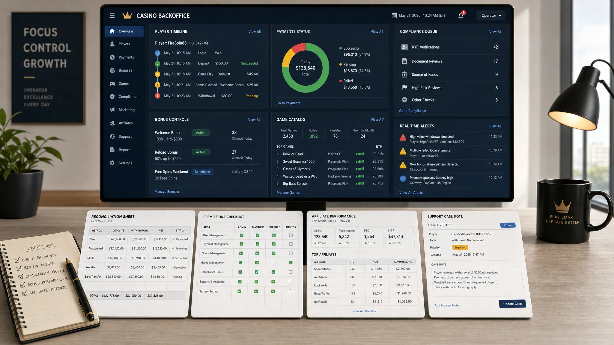 What Makes a Casino Platform Easy to Run? - Main Image