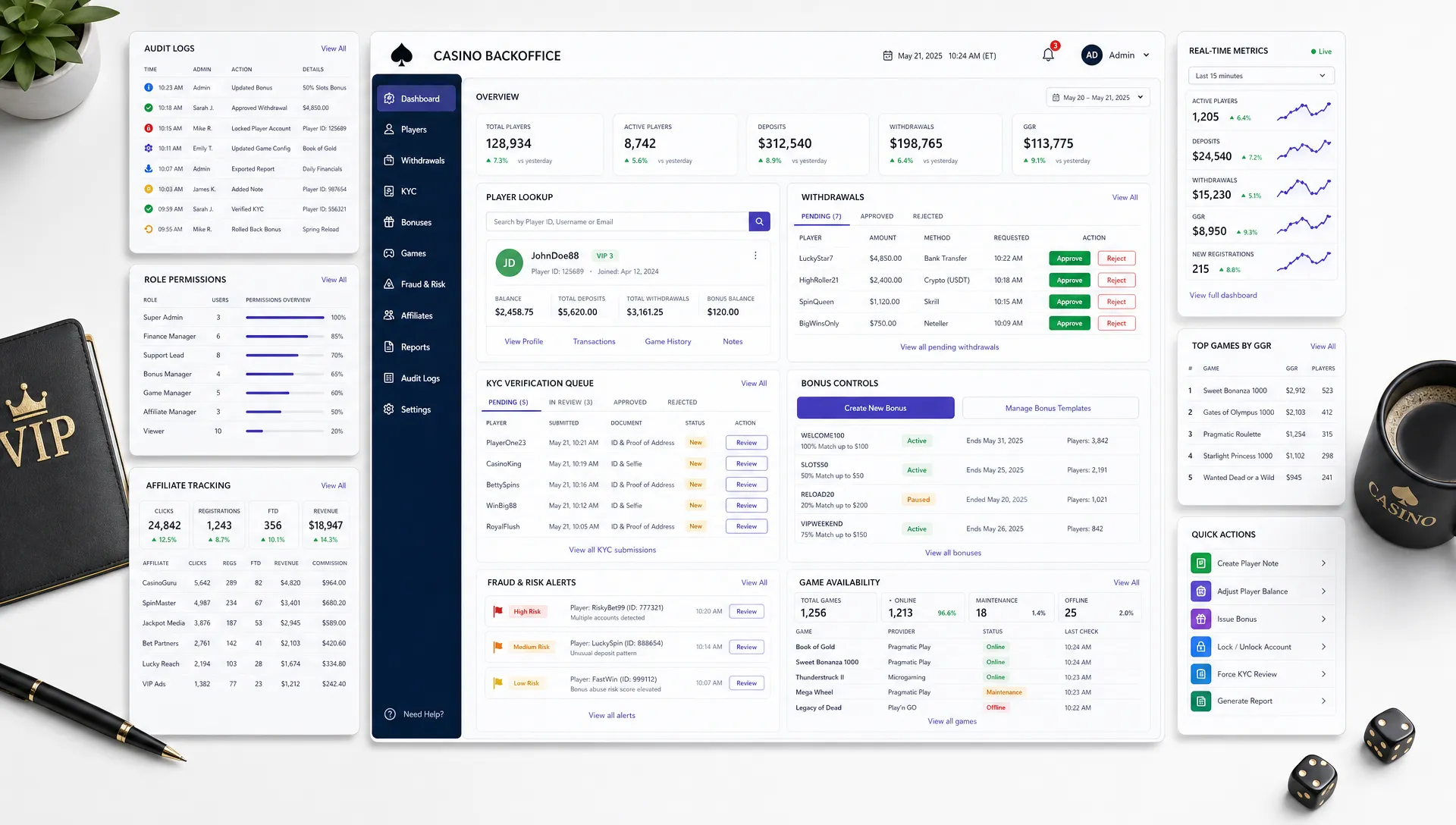 Casino Admin Panel Features That Save Time Daily - Main Image