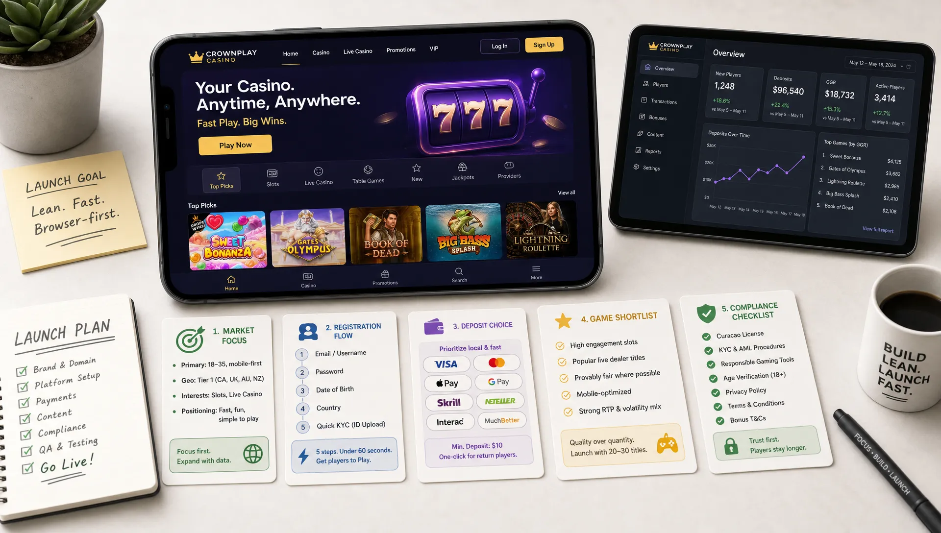 How to Launch a Mobile Casino Brand on a Tight Budget - Main Image
