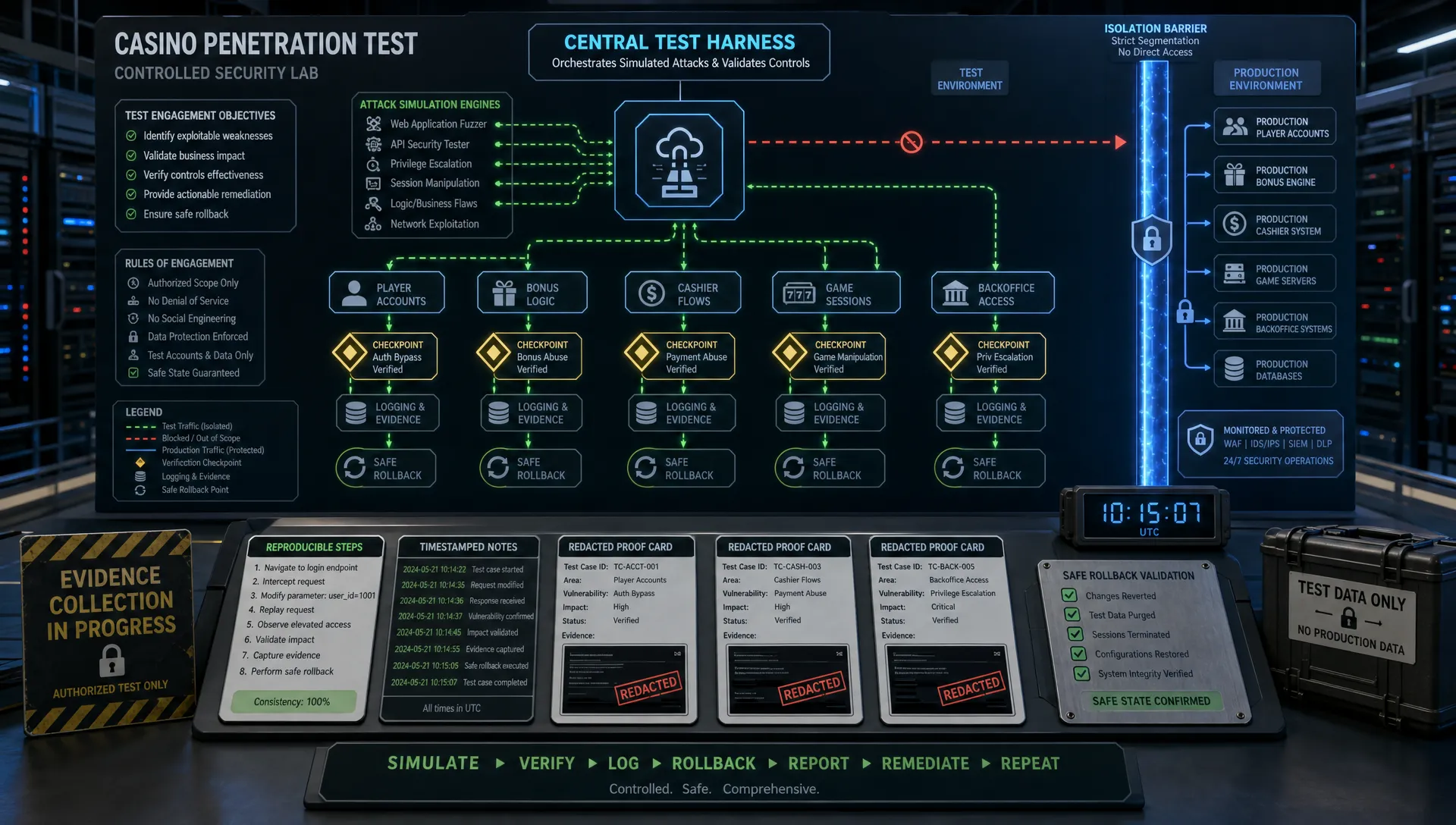 Casino Penetration Testing: Scope, Frequency, and Evidence - Main Image