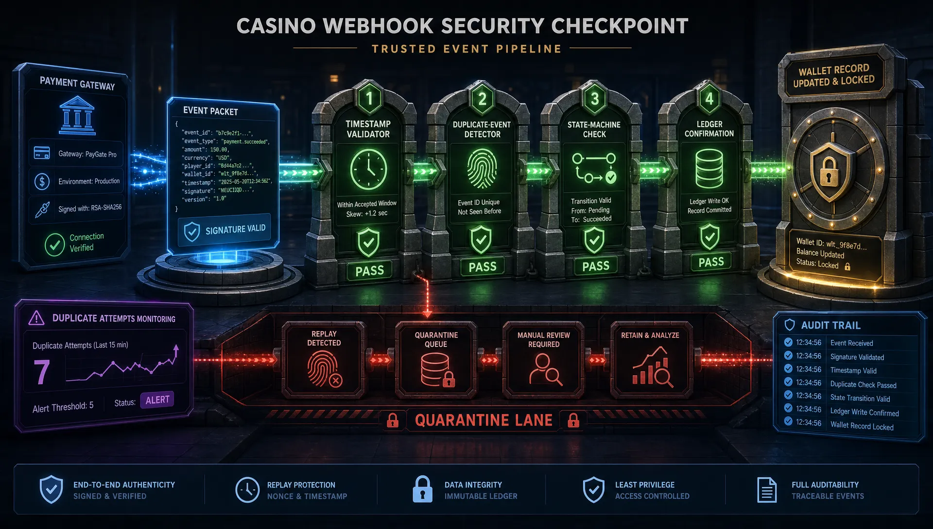 How to Secure Casino Webhooks From Fraud and Replay Attacks - Main Image