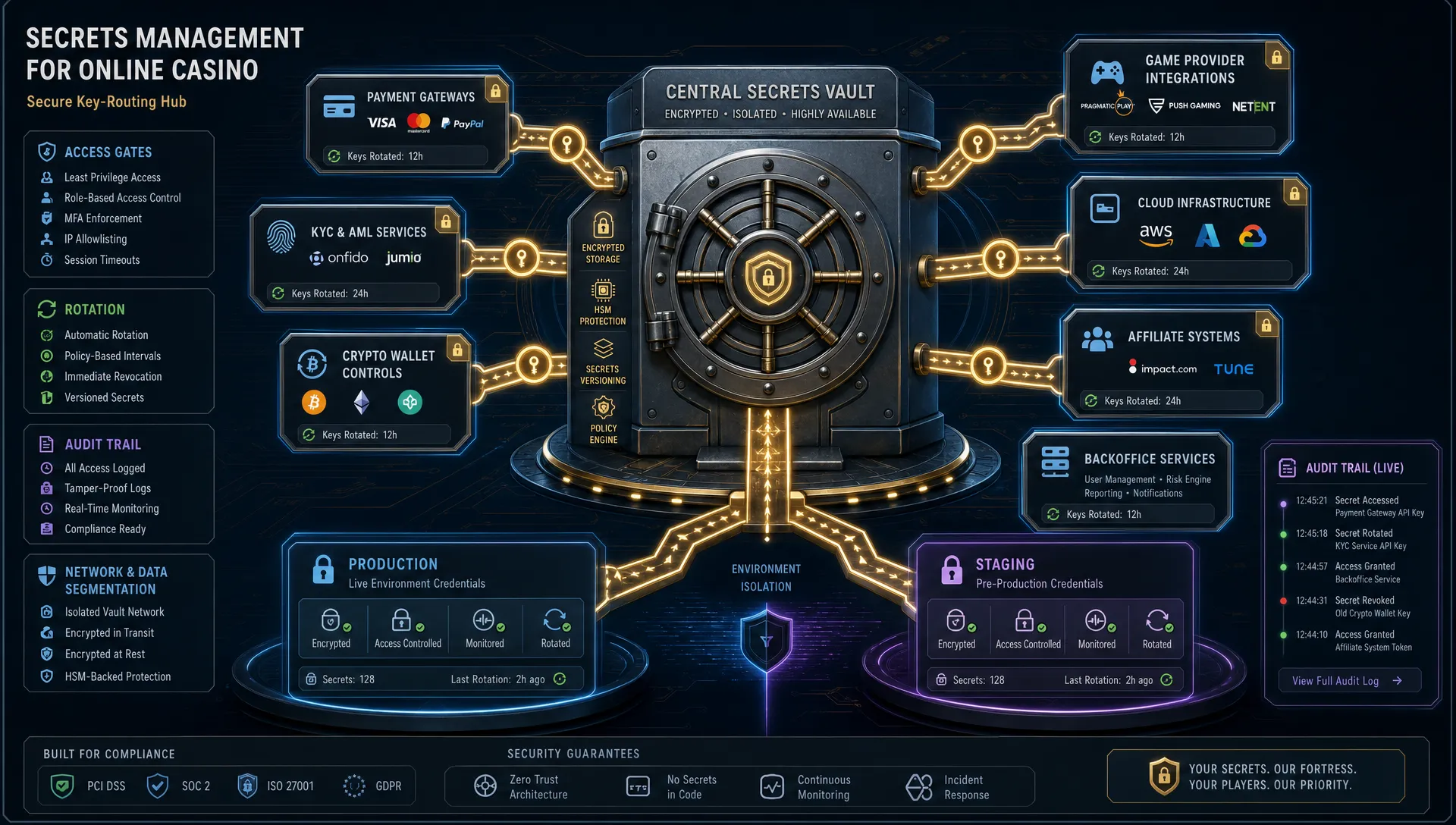 Secrets Management for iGaming Platforms - Main Image