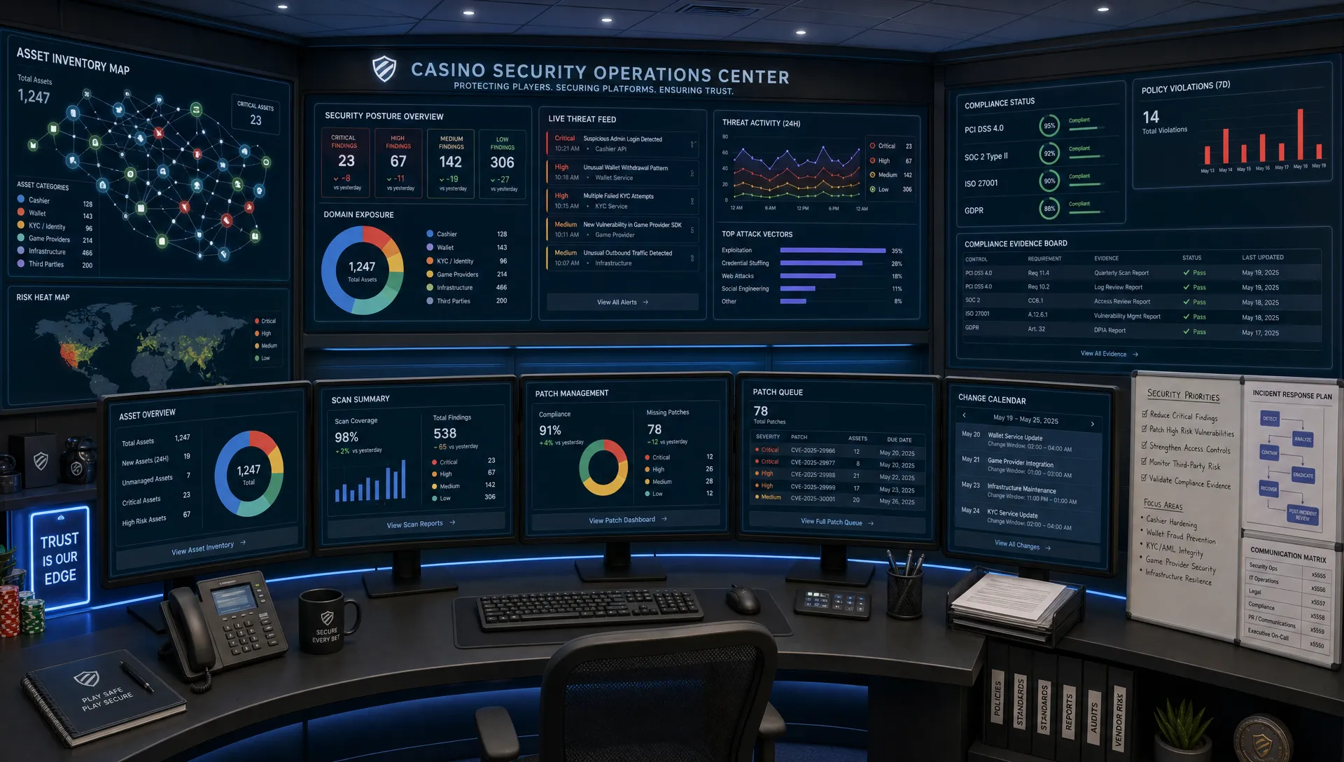 Vulnerability Management for Online Casino Operators - Main Image